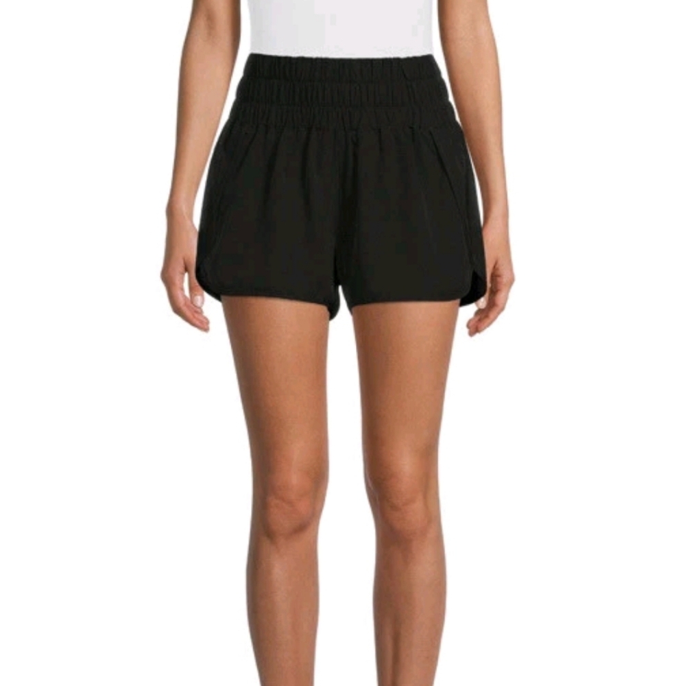 2-Pack Juniors Shorts Bundle – No Boundaries Black + Lilac Smocked Waist Shorts - Picture 7 of 7